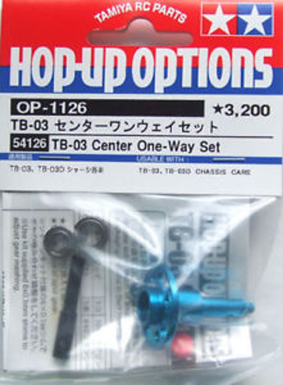 Tamiya 54126 (OP1126) TB-03 Center One-Way Set