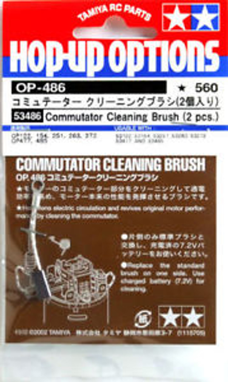 Tamiya 53486 (OP486) Commutator Cleaning Brush (2 pcs)