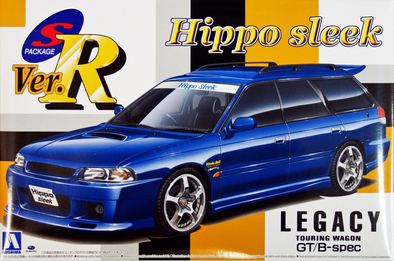 Aoshima Subaru Legacy Touring Wagon Gt B Spec Hippo Sleek 1 24 Scale Kit Plaza Japan Aoshima Subaru Legacy Touring Wagon Gt B Spec Hippo Sleek 1 24 Scale Kit Plaza Japan