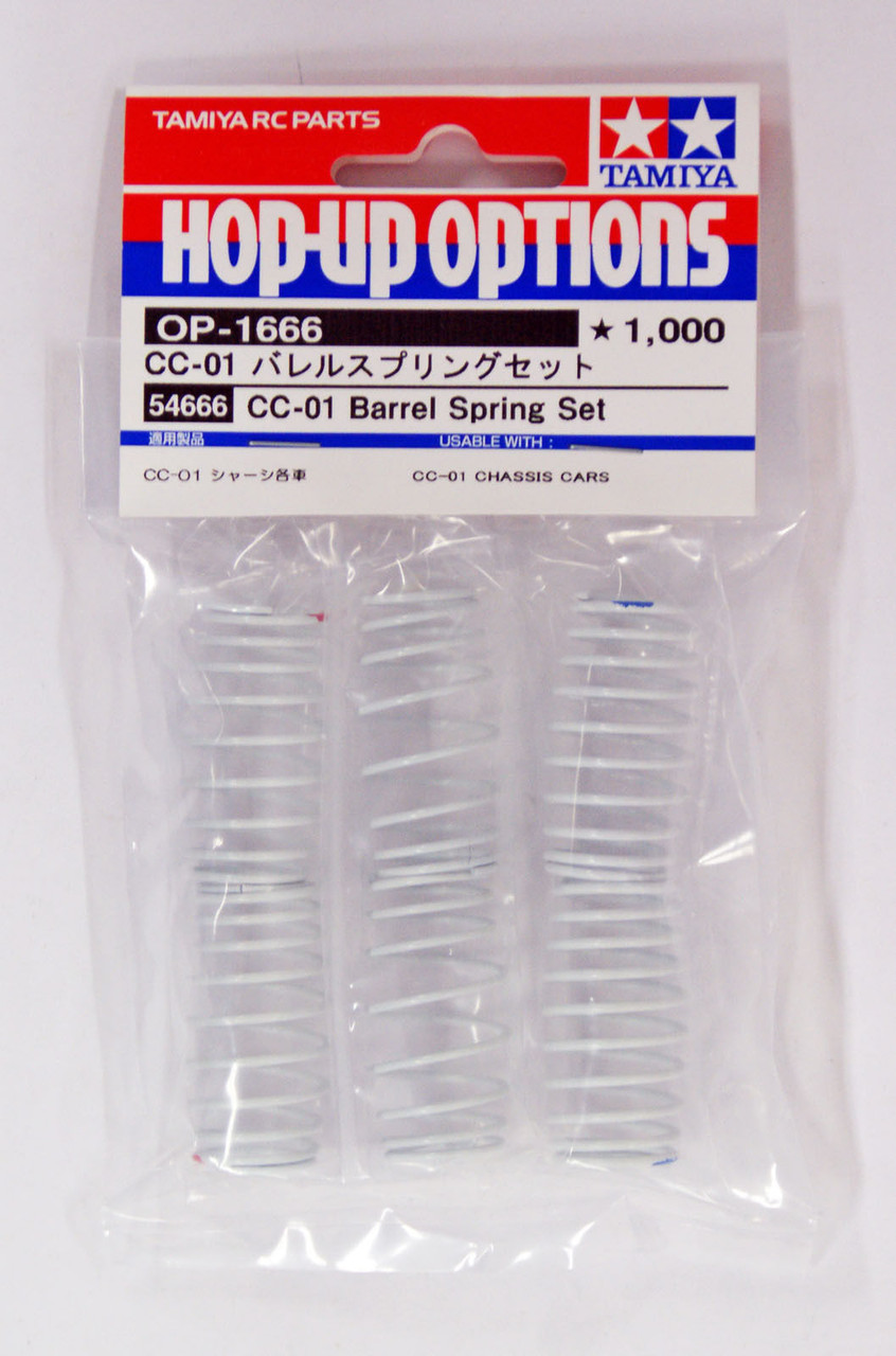 Tamiya 54666 (OP1666) CC-01 Barrel Spring Set