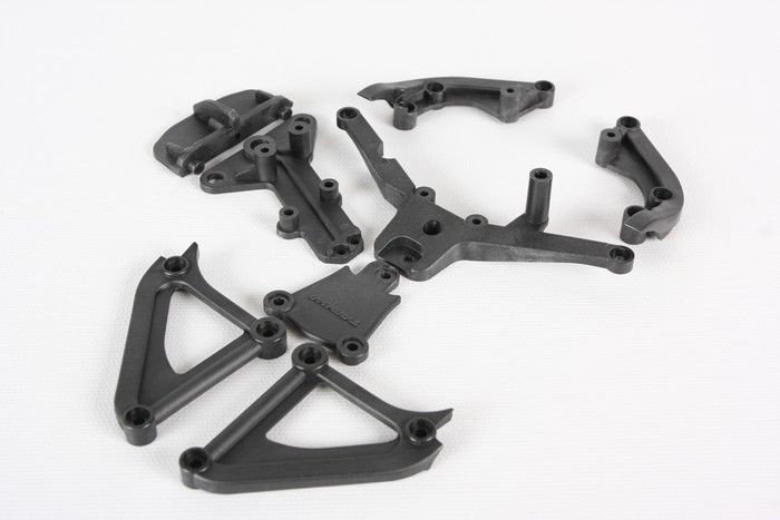 タムページ Tamiya 54744 TA07 K Parts (Stiffeners) Carbon Fiber Reinforced