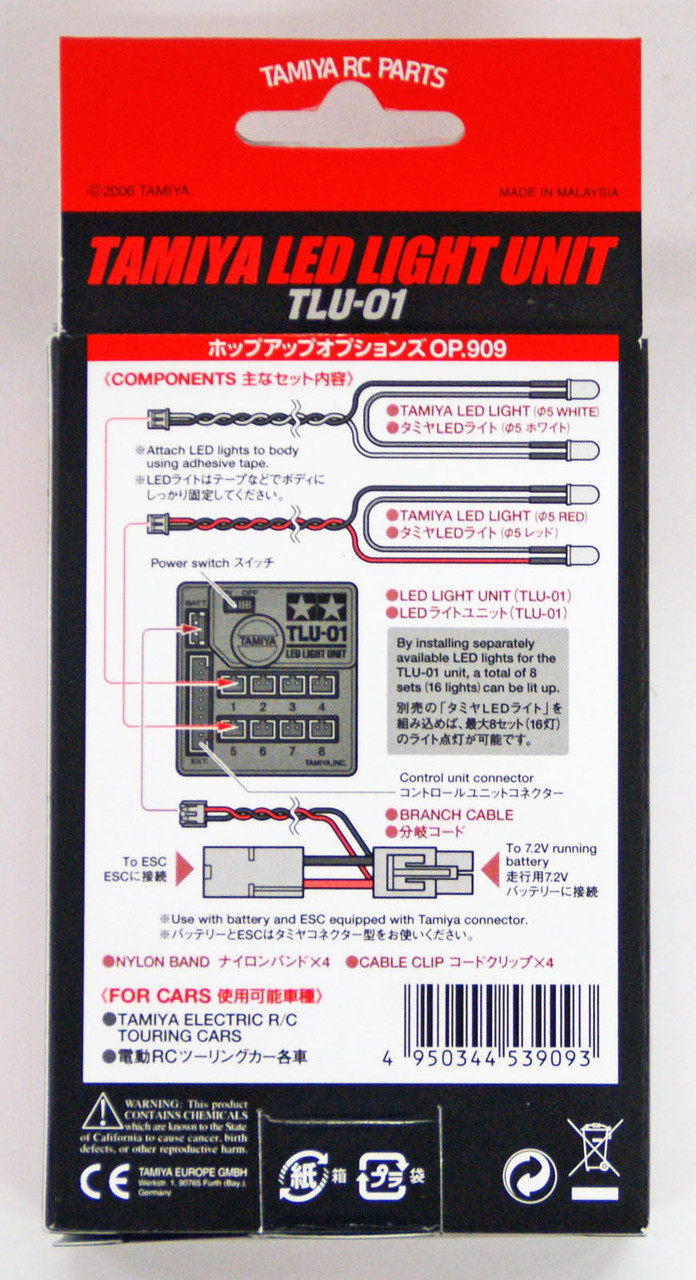 Tamiya 53909 (OP909) LED Light Unit (TLU-01)