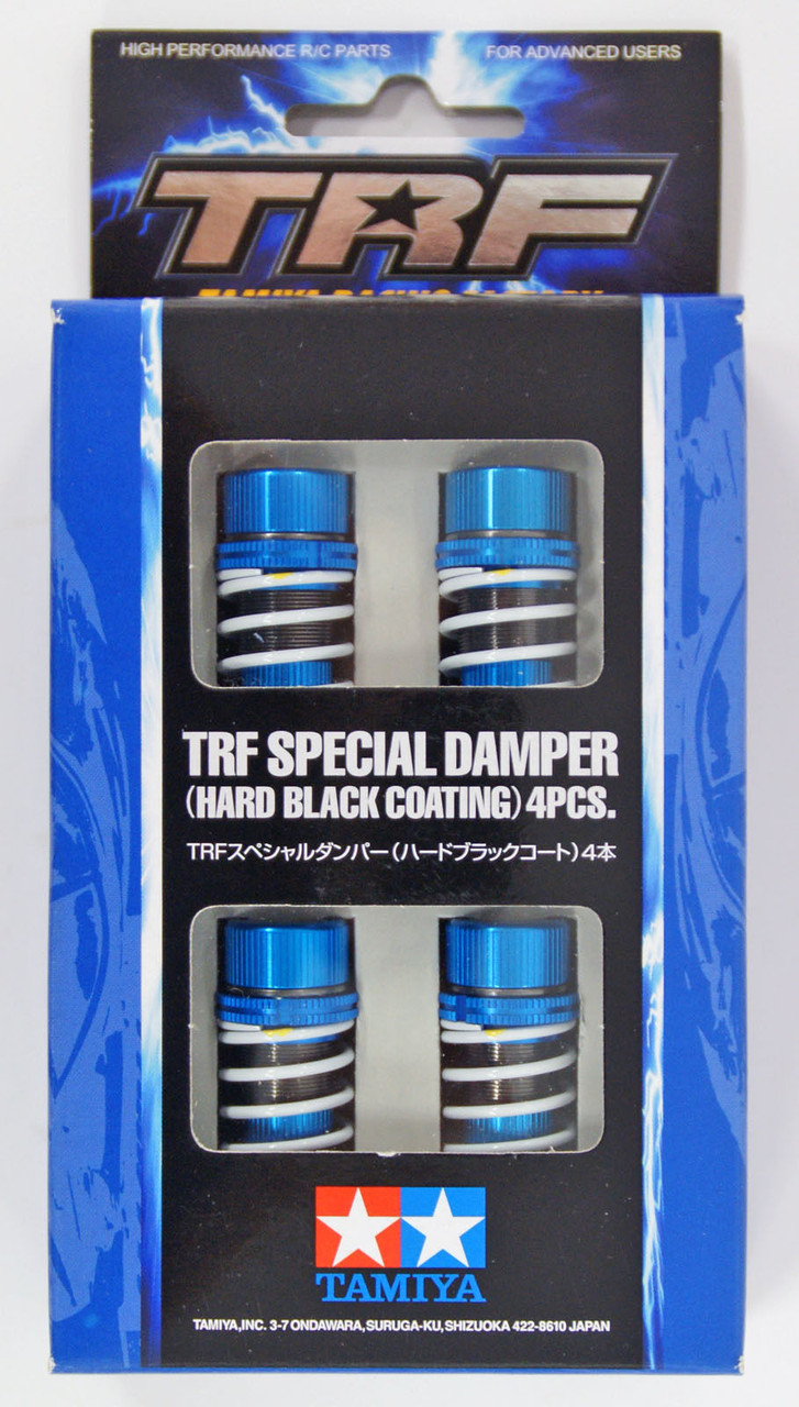 Tamiya 42102 TRF SPECIAL DAMPER (HARD BLACK COATING) 4PCS.