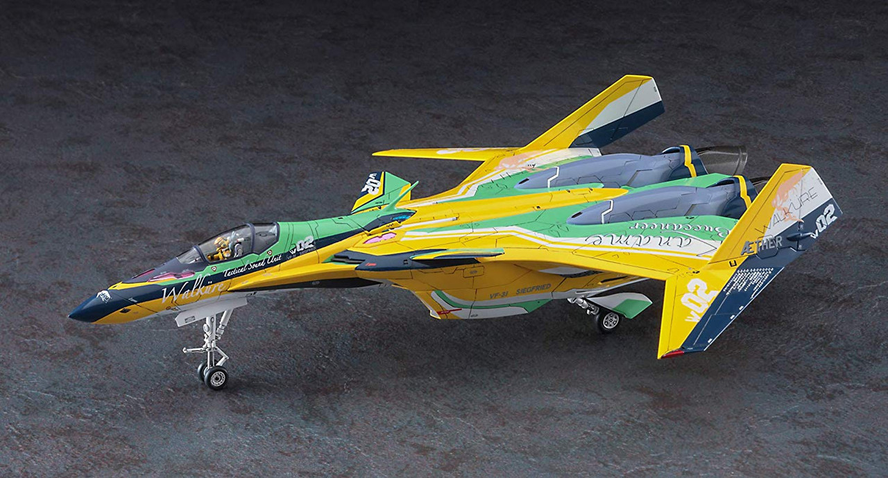 Hasegawa VF-31F Siegfried Kaname Buccaneer Colo | PlazaJapan