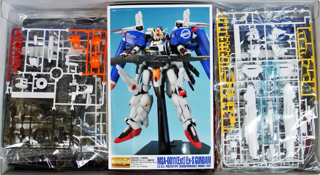 Bandai MG 164155 Gundam EX-S MSA-0011 Ext 1/100 Scale Kit