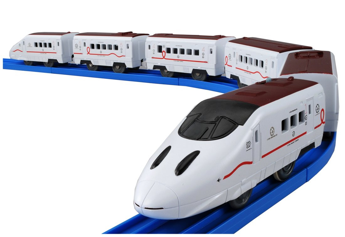 Takara Tomy Pla-Rail New 800 Series Shinkansen 6-Cars Set