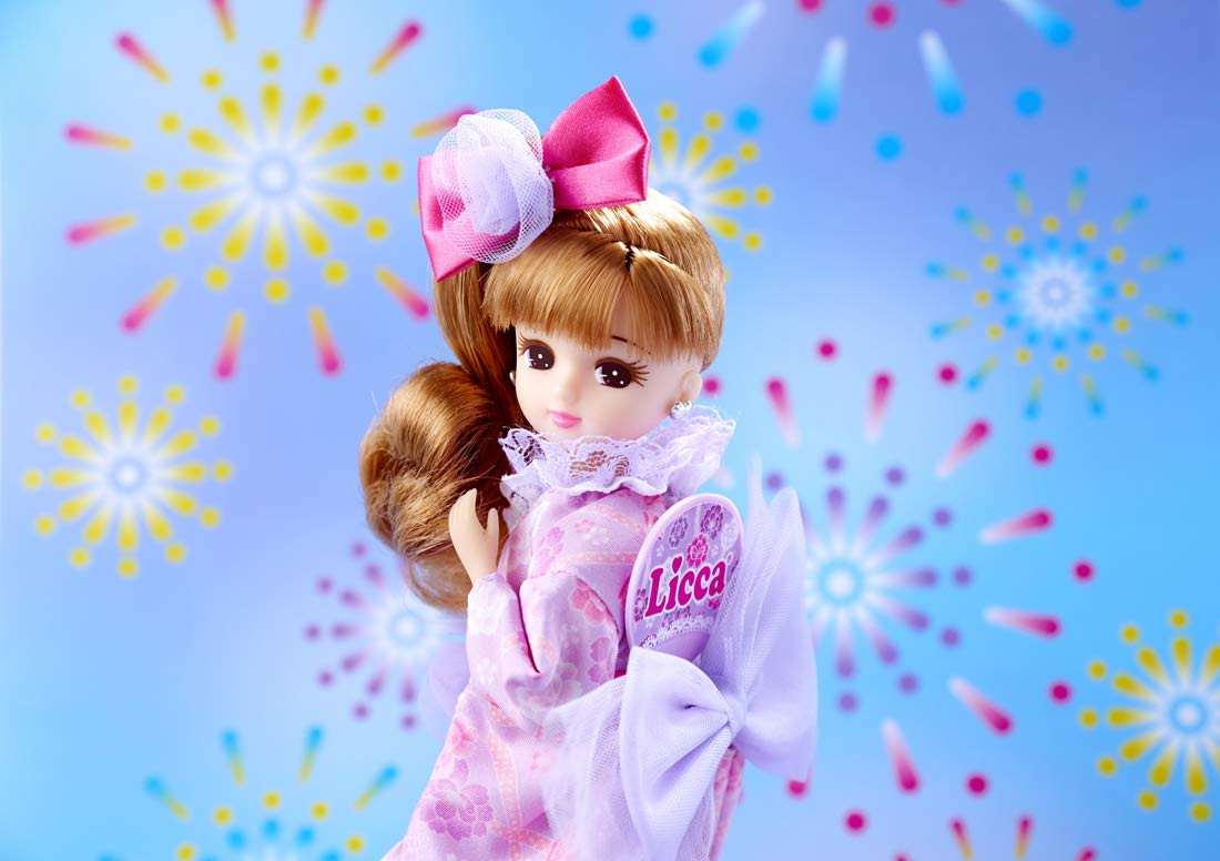 Takara Tomy LW-13 Licca-chan Festival Purple Dress