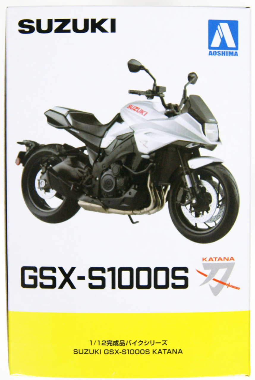 Aoshima SUZUKI GSX-S1000S KATANA Metallic Mystic Silver