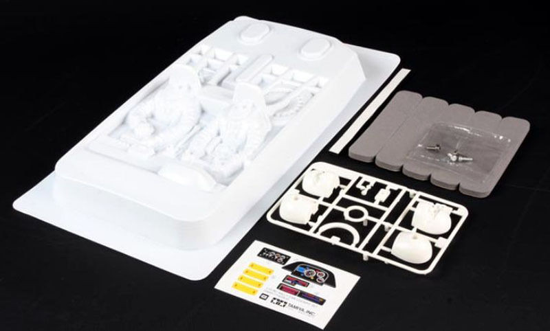 Jasu様 Tamiya 54491 (OP1491) Rally Car Cockpit Set