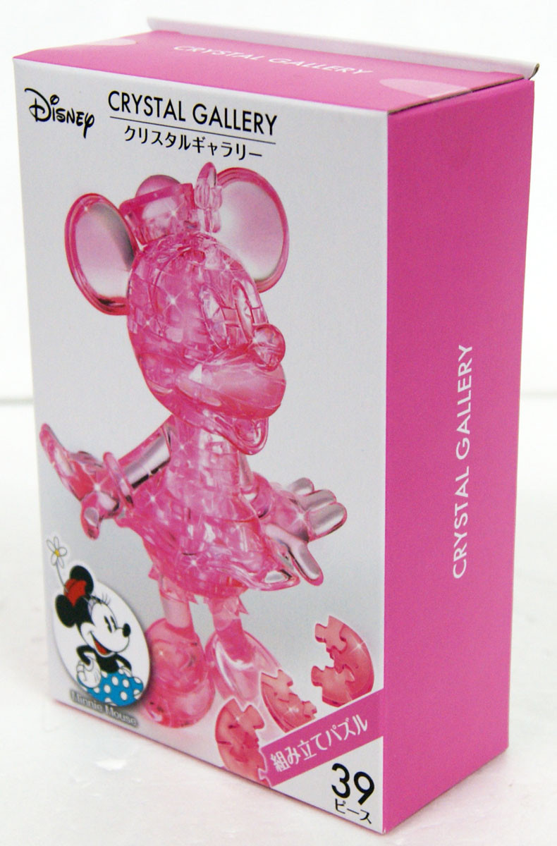 Hanayama Crystal Gallery 3D Puzzle Disney Minnie Mouse (Pink