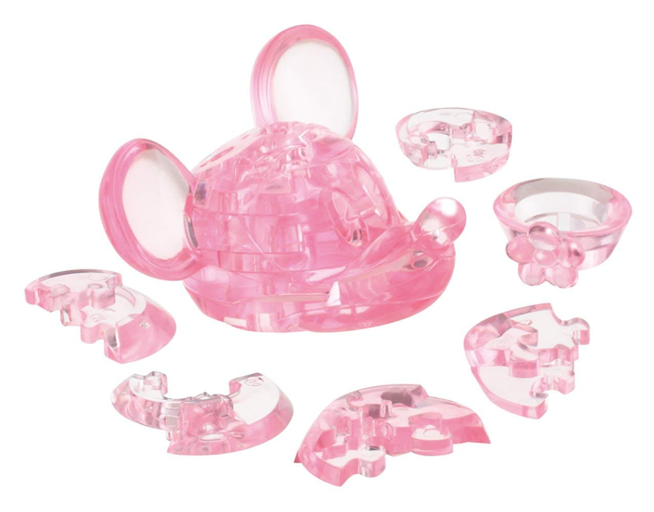 Hanayama Crystal Gallery 3D Puzzle Disney Minnie Mouse (Pink