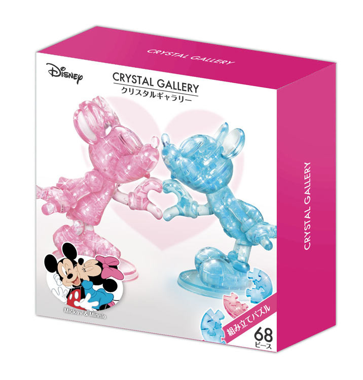 Hanayama Crystal Gallery 3D Puzzle Disney Micke | PlazaJapan