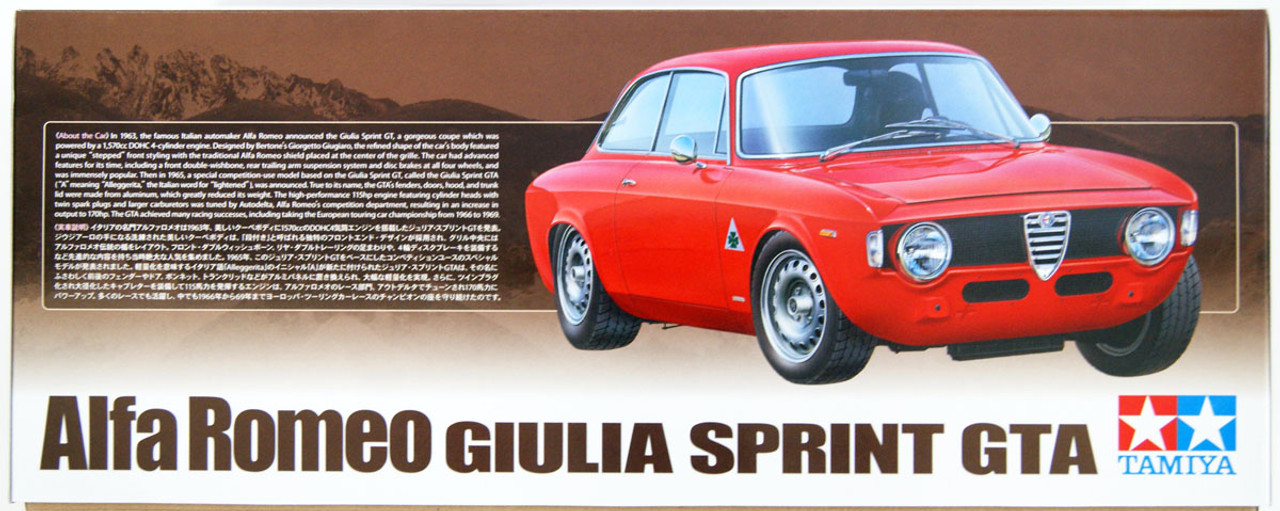 Tamiya 58486 Alfa Romeo Giulia Sprint GTA (M-06) 1/10 Scale RC Car