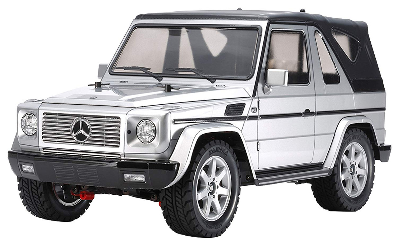 Tamiya 58635 Mercedes-Benz G 320 Cabrio Painted Silver Body Ver