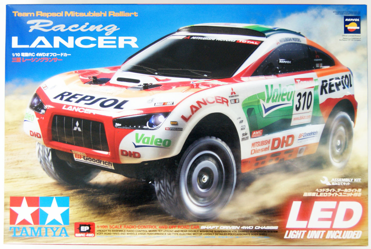 Tamiya 58421 Mitsubishi Racing Lancer 1/10 Scale RC Car Series No.421