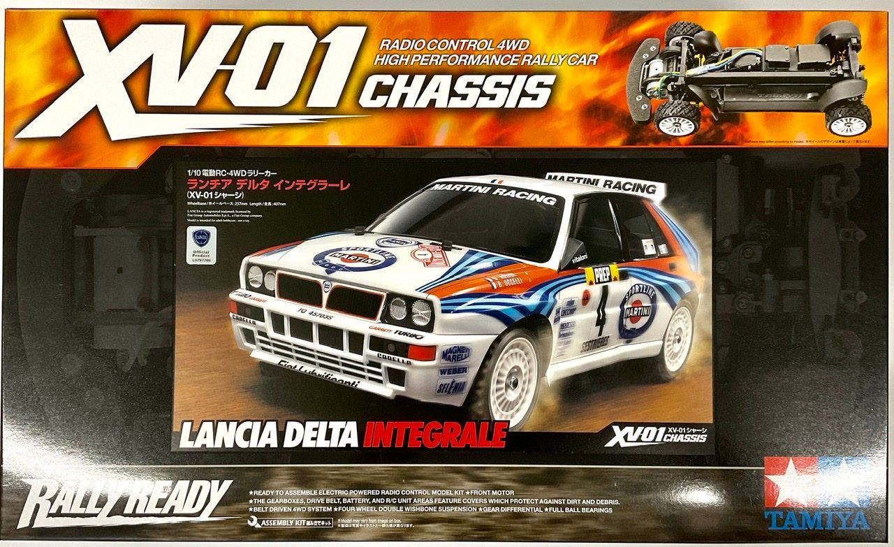 【夏セール】新品未組立　タミヤ 1/10 電動RC 4WDラリーカー 三菱ランサーエボリューションⅤ　TA03F 田宮模型