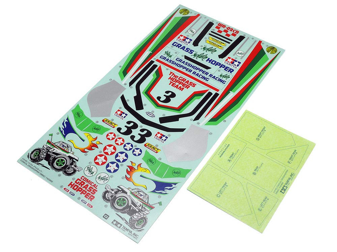 Tamiya 58662 Comical Grasshopper (WR-02CB Chassis) 1/10