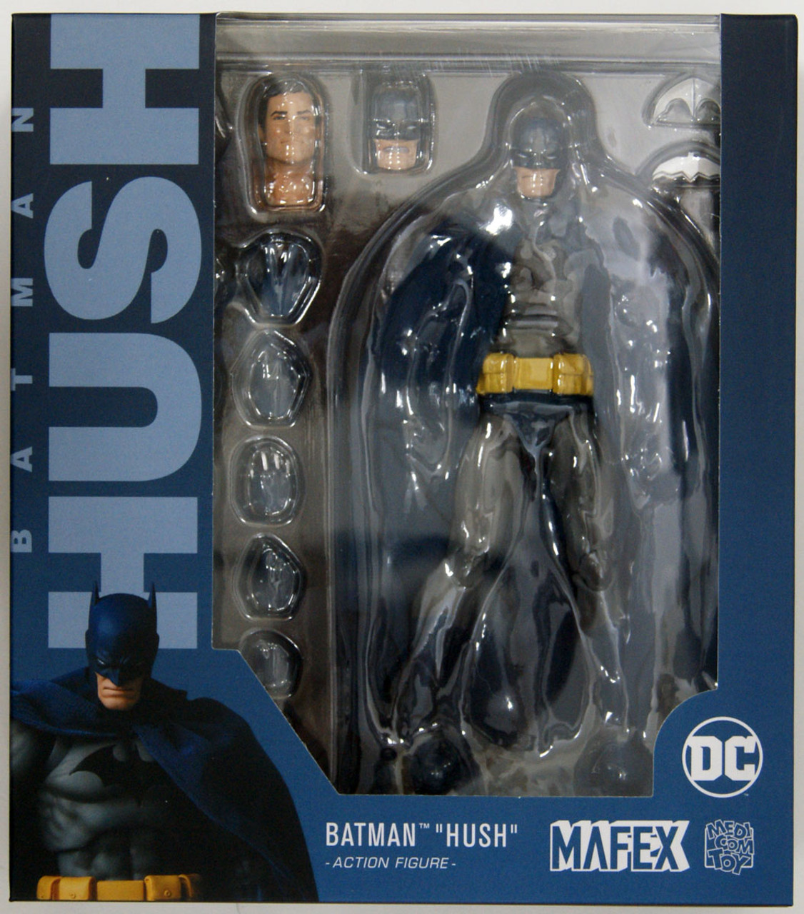 Details about   MAFEX No.105 BATMAN HUSH Height approx 160mm Painted action figure 