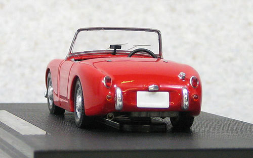 Ebbro 44456 Austin Healey Sprite Mk.I Red 1958 (Resin) 1/43 Scale
