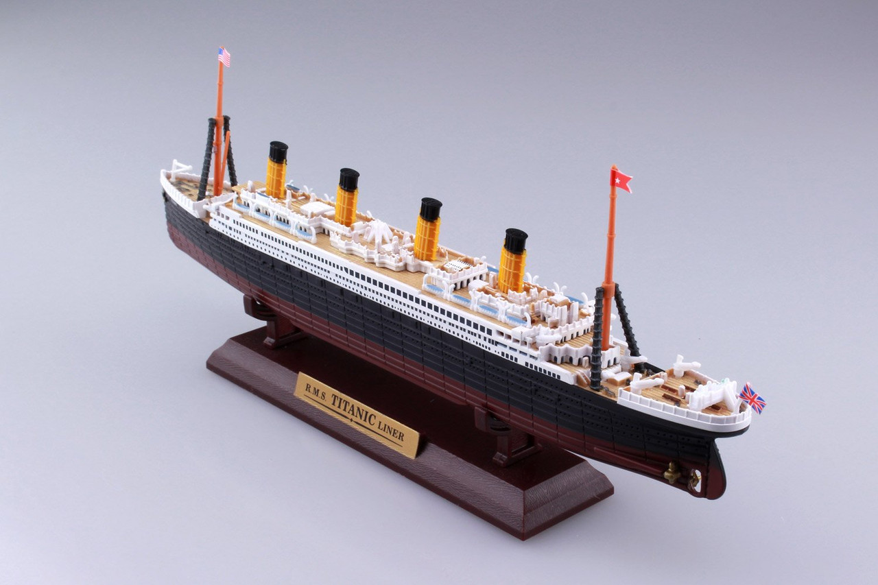 THE TITANIC COLLECTION タイタニック・コレクション Aoshima 4D Puzzle 080092 Titanic 1/1200 Scale | PlazaJapan
