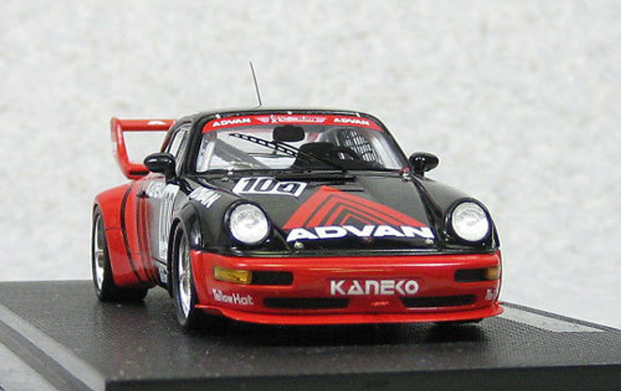 Ebbro 44528 Advan Porsche 911 GT1 1994 #100 Red/Black (Resin