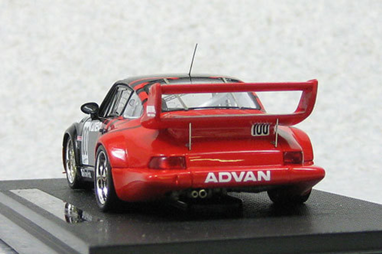 Ebbro 44528 Advan Porsche 911 GT1 1994 #100 Red/Black (Resin