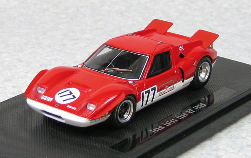 ミニカー Lotus Type 69B Tetsu Ikuzawa EBBRO 1/43 Ebbro 44569 Team Lotus Type 62 1969 Red (Resin Model) 1/43 Scale