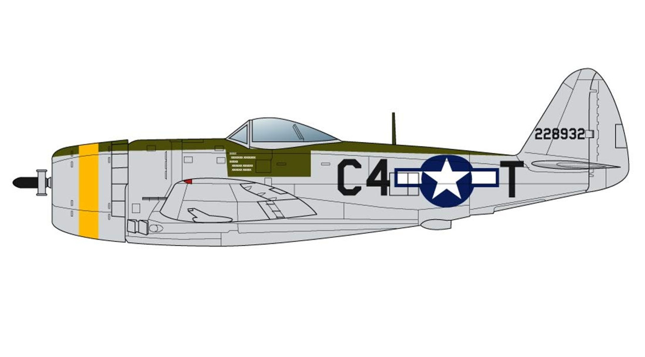 Platz PDR-3 P-47D Thunderbolt Bubble Top 1/144 | PlazaJapan
