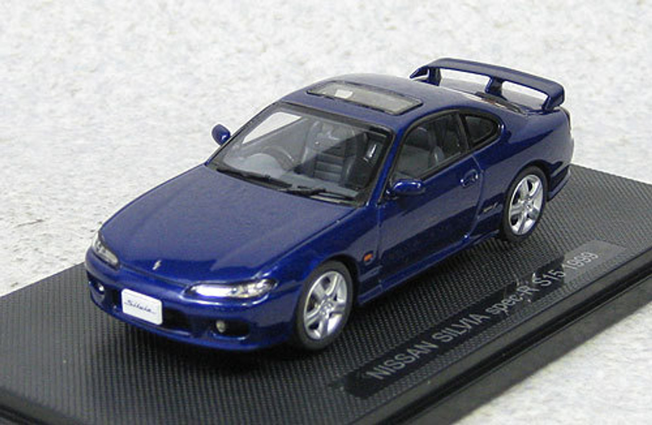 Ebbro 44614 Nissan Silvia Spec-R S15 1999 (Blue) 1/43 Scale