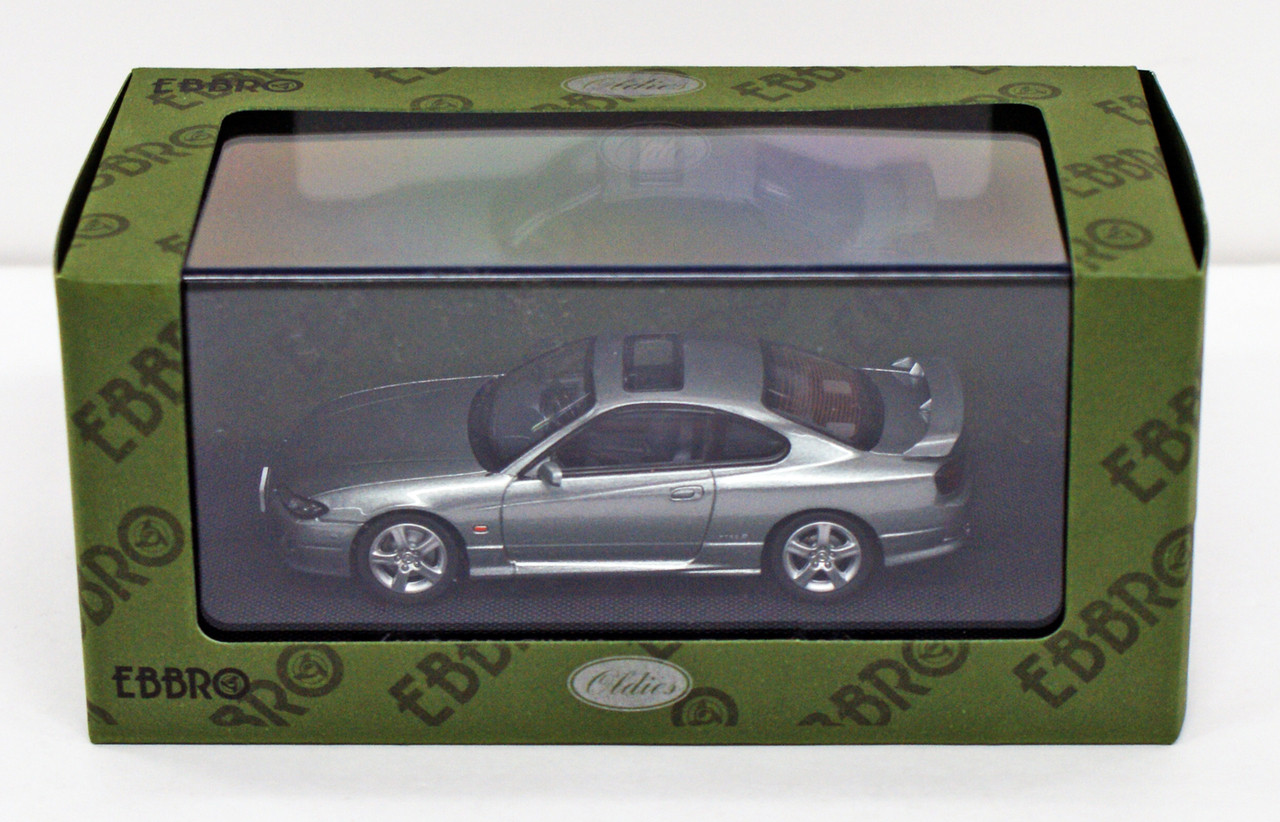 ◇未使用 エブロ シルビア spec-R S15 1999 1/43 ブルー◇15463
