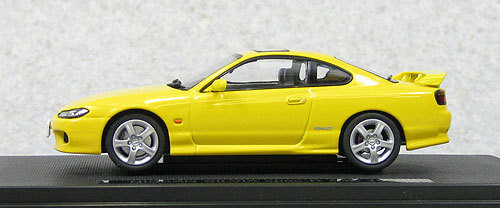 Ebbro 44619 Nissan Silvia Spec-R S15 1999 (Yellow) 1/43 Scale