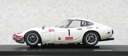 Ebbro 44627 Toyota 2000GT 1967 Japan Fuji 24H Race #1 1/43 Scale