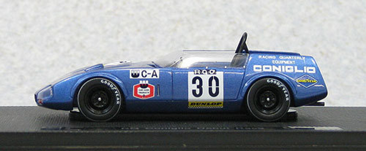 1/43 scale Resin Model Ebbro 44670 RQ Coniglio Fuji Debut Race 1968 M.Blue 