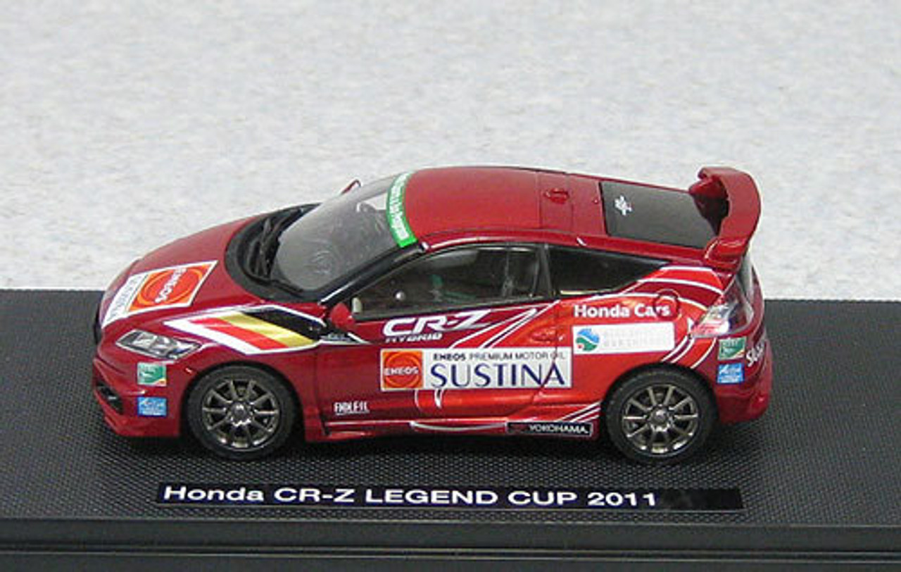 Ebbro 44693 Honda CR-Z Mugen Legend Cup 2011 Set C (Red) 1/43 Scale