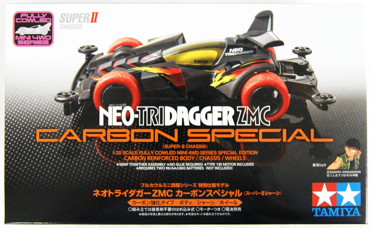 Tamiya 95508 Mini 4WD Neo-Tridagger ZMC Carbon | PlazaJapan