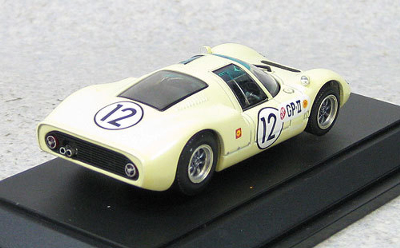 Ebbro 44706 Nissan R380 II 1967 Japan Grand Prix #12 (Ivory) 1/43 