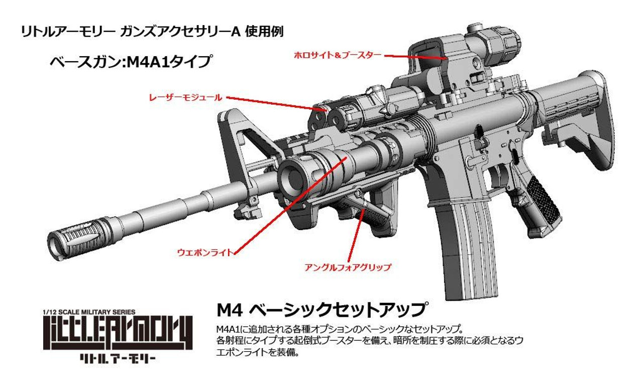 Tomytec LD022 Military Series Little Armory Gun | PlazaJapan