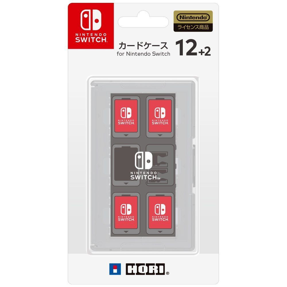 Hori Game Card Case 12+2 White for Nintendo Switch - Plaza Japan