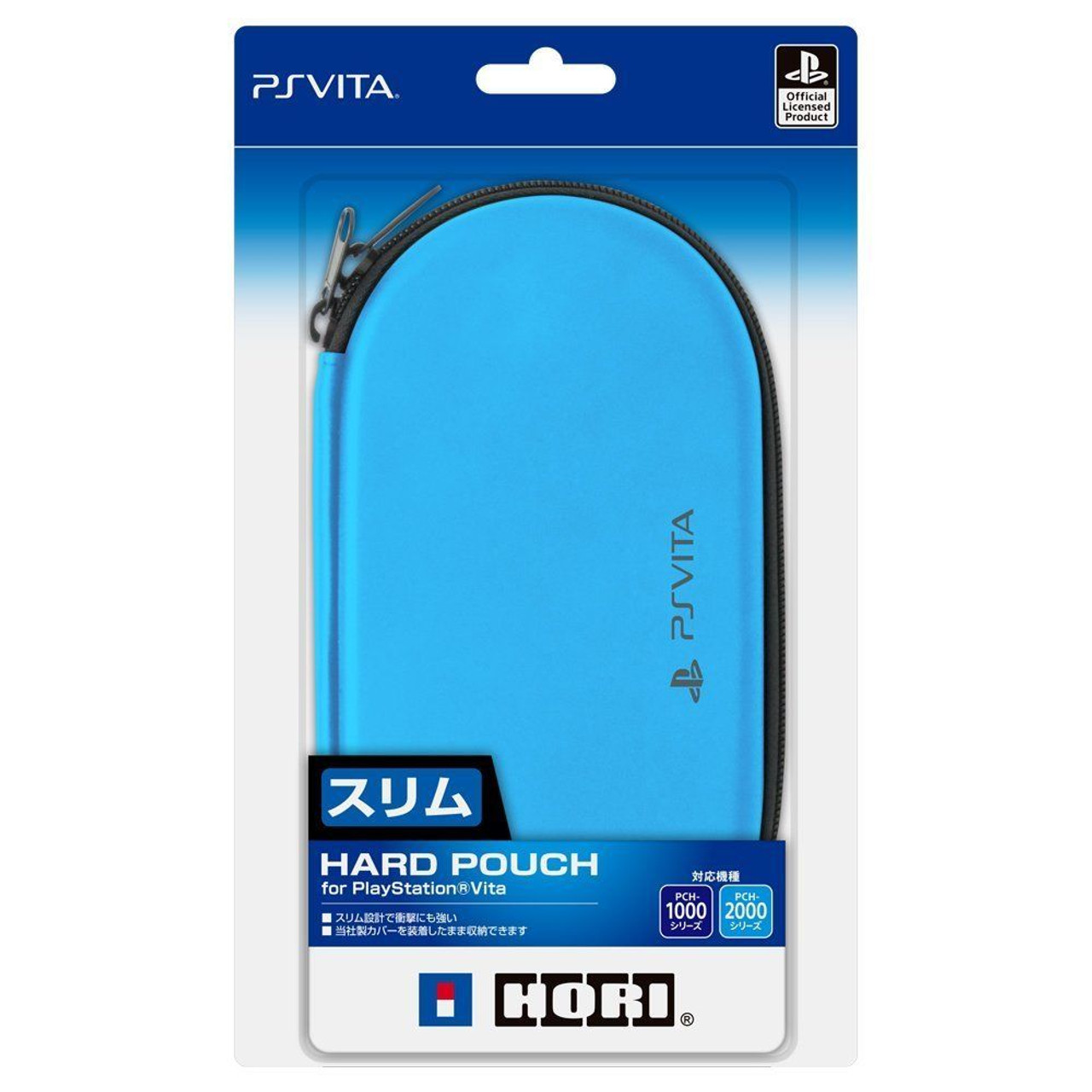 Hori New Hard Pouch For Playstation Vita Aqua Blue Plaza Japan