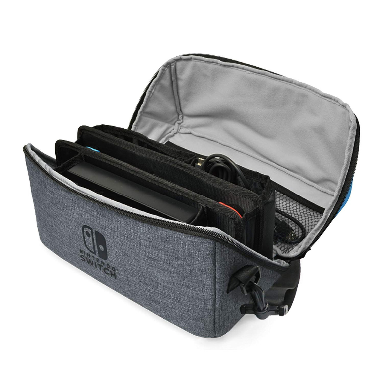 Switch 本体セットグレー（付属品完備）＋HORI製アルミケース付 Hori Shoulder Bag for Nintendo Switch - Plaza Japan