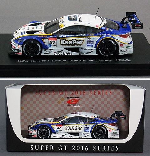 EBBRO 2016 キーパートムス RC F SUPER GT 1/43 エブロ エブロ KeePer