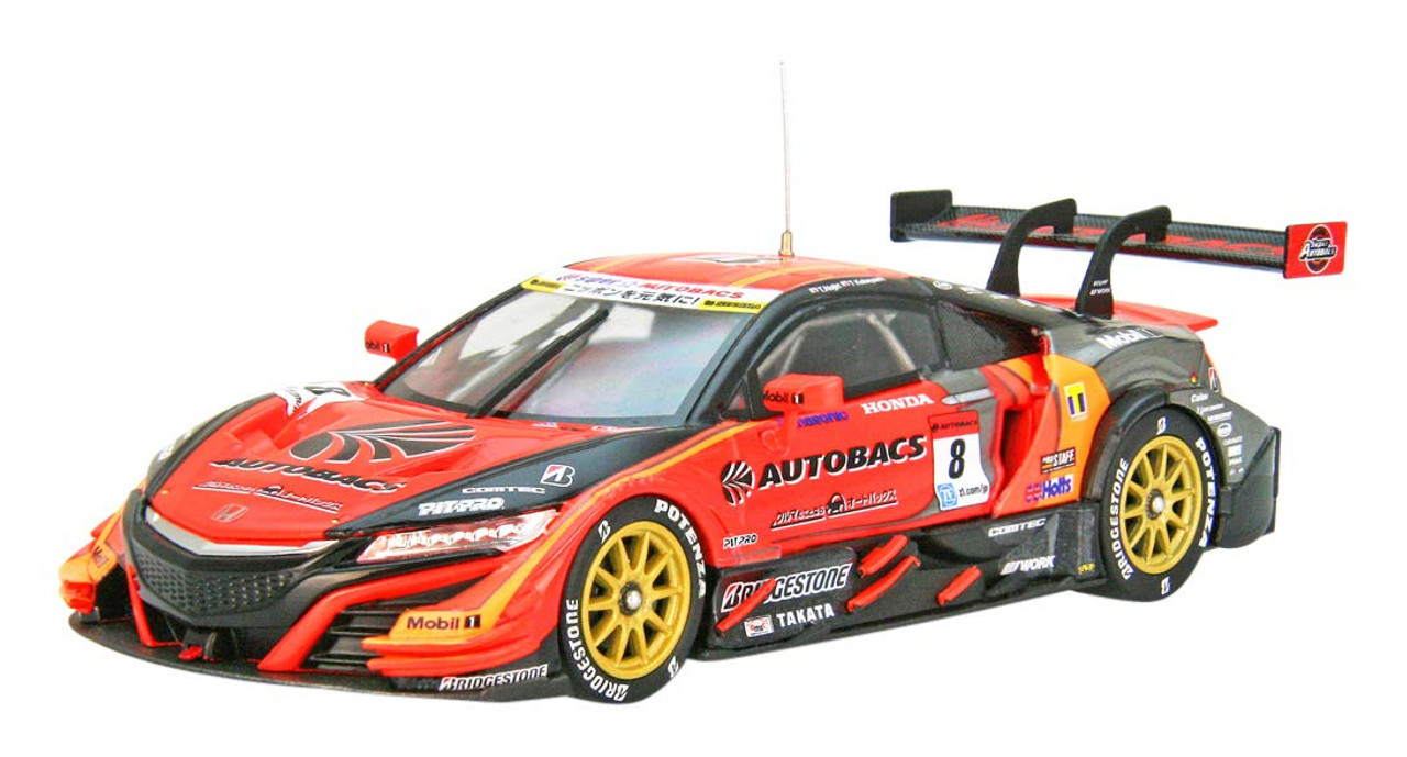 Ebbro 45516 ARTA NSX-GT Super GT GT500 2017 No.8 (Orange) 1/43 Scale