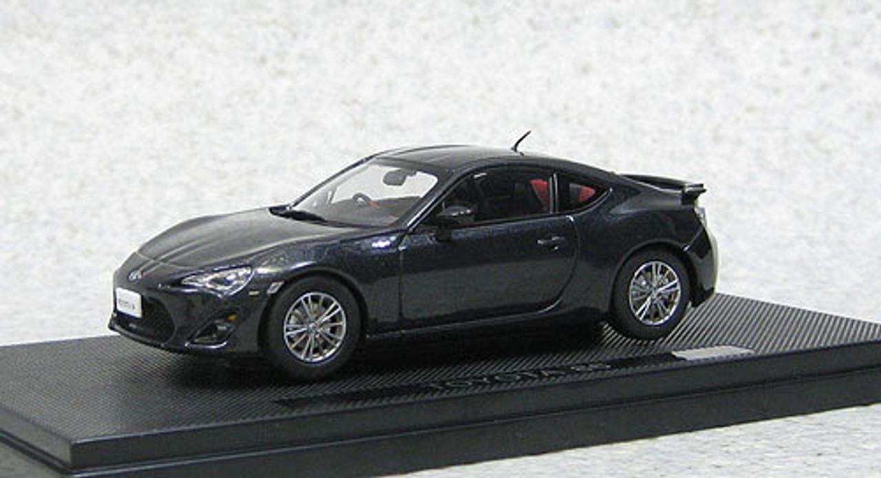 Ebbro 44843 Toyota 86 (Dark Gray) 1/43 Scale