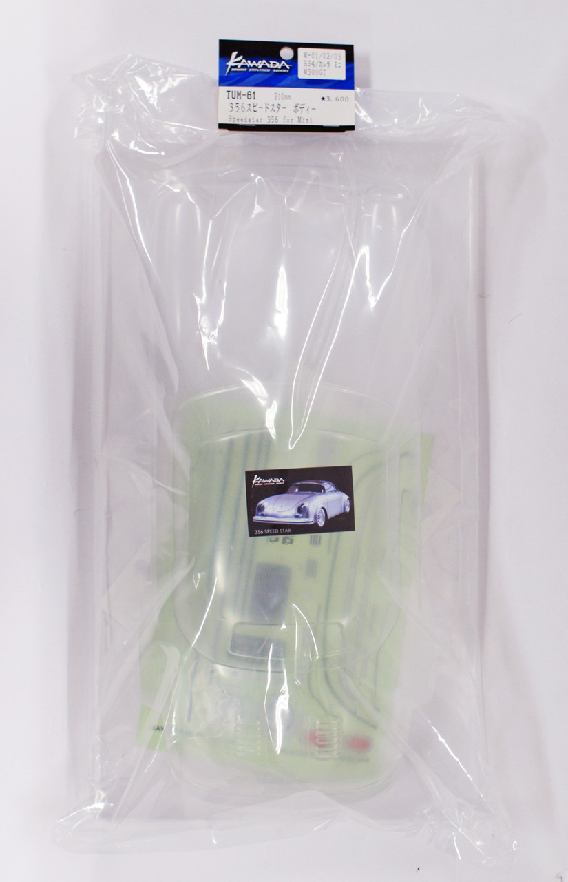 Kawada RC TUM61 356 Speedster (Porsche Type) Body Set For M01 & 02