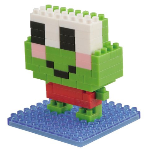 Kawada NBCC-013 nanoblock Kawaii Series Kero Kero Keroppi - Plaza