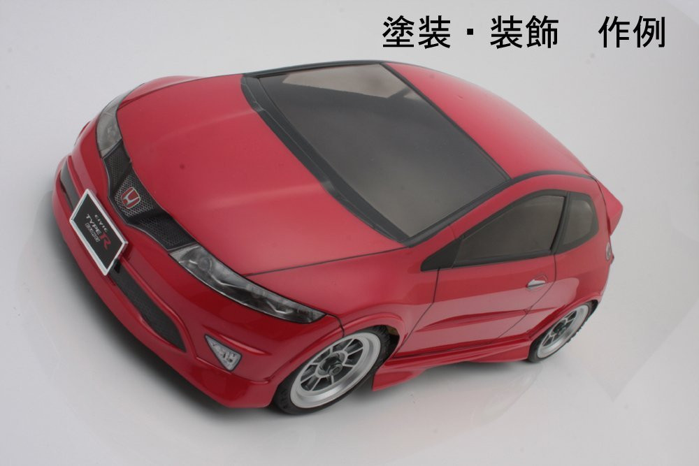 ABC Hobby RC 66402 1/10 Mini Honda Civic Type R Euro Clear Body