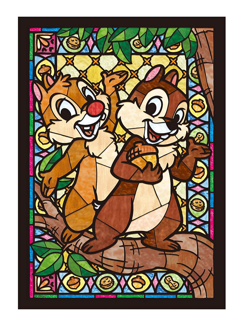 1000 Pieces for sale online Tenyo DS1000764 Disney Stained Art Jigsaw Puzzle