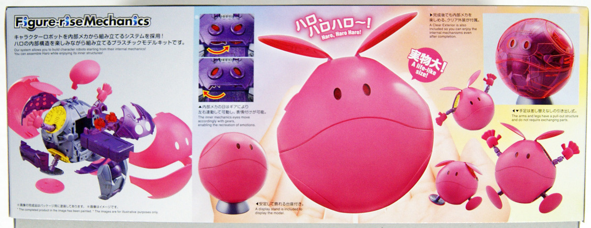 Bandai Figure-Rise Mechanics Haro Pink (Gundam) | PlazaJapan