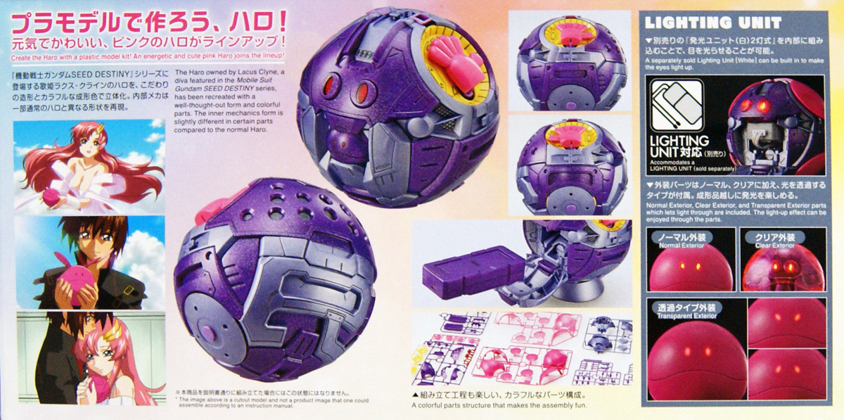 Bandai Figure-Rise Mechanics Haro Pink (Gundam) | PlazaJapan