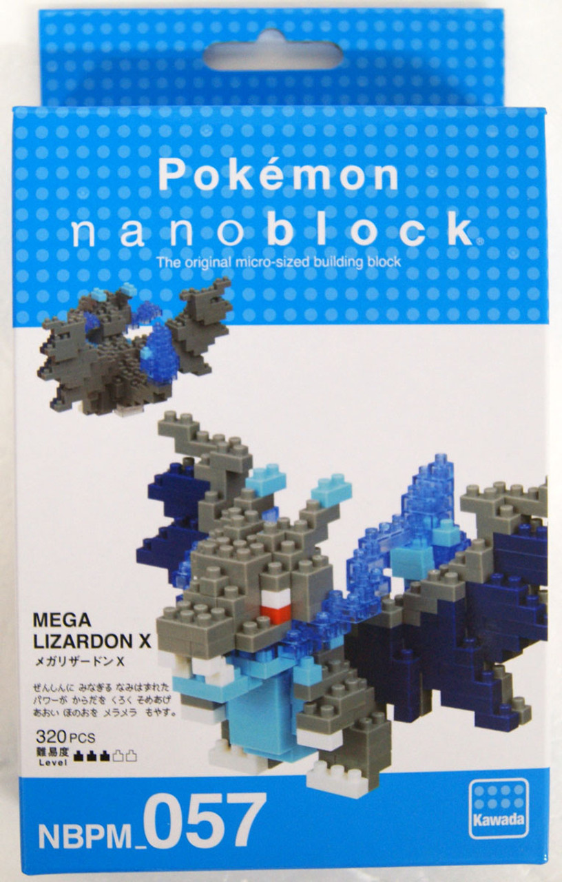 Kawada NBPM_057 nanoblock Pokemon Mega Charizard X